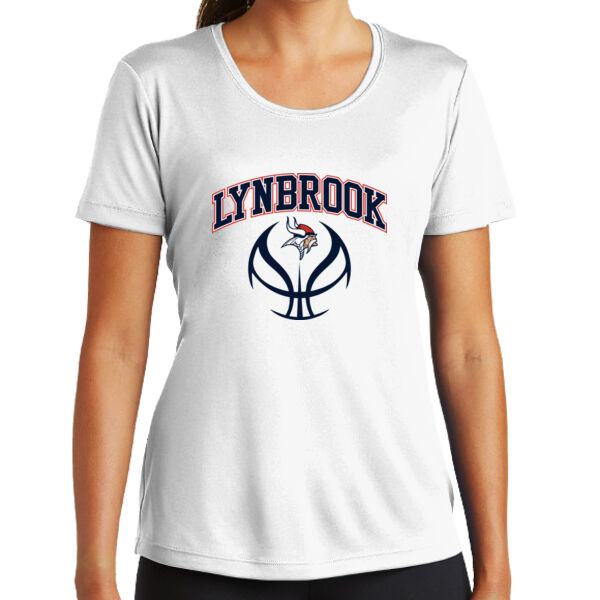 Lynbrook Basketball - Ladies PosiCharge Competitor Tee Thumbnail