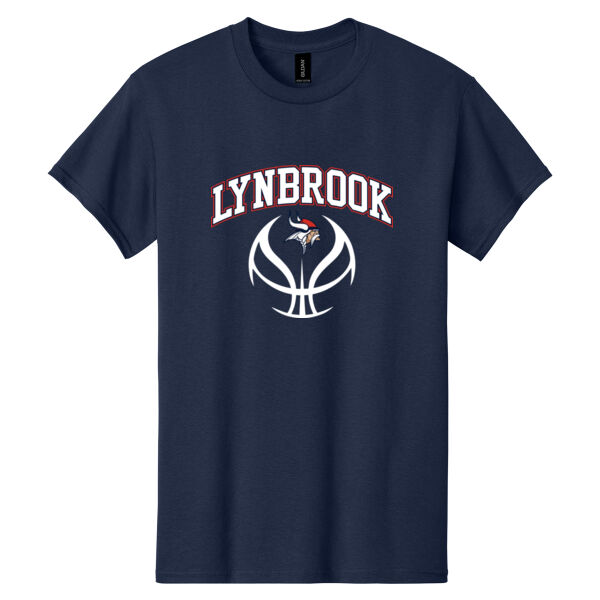 Lynbrook Basketball - Heavy Cotton 100% Cotton T Shirt Thumbnail