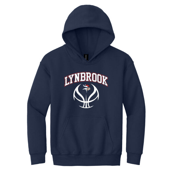 Lynbrook Basketball - Youth Heavy Blend Hooded Sweatshirt Thumbnail