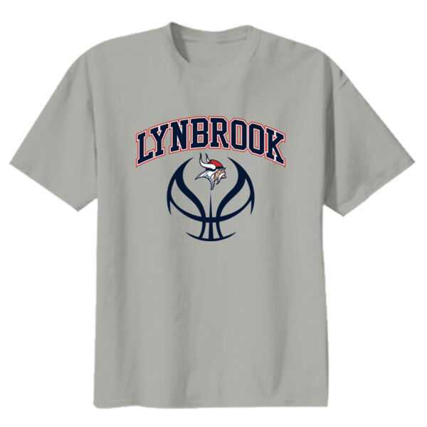 Lynbrook Basketball - Youth Heavy Cotton 100% Cotton T Shirt Thumbnail